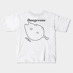 Dangerous Fat Cat Kids T-Shirt